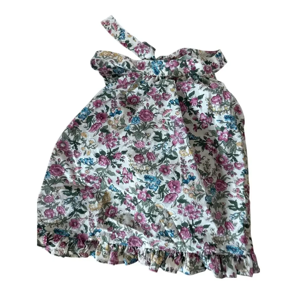 Vintage Tiny Tots two piece‎ floral infant outfit